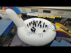 0.9mm PVC Plane Aufblasbare Einhorn für Wasserpark Strand