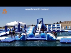 Kostenloser, maßgeschneiderter Hersteller von aufblasbaren Wasserparks Bouncia Inflatables