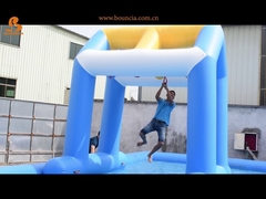 3L*3W*3.45Hm Wasserlauf Schwimmer für Erwachsene Kinder 0,9mm PVC Schwimmer