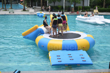 Durable Inflatable Water Sports / Water Park Games For Pool  With TUV Certification